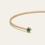 Gemini Emerald Cuff