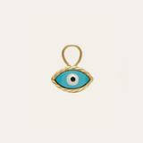 Big Evil Eye Drop Charm