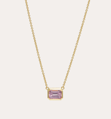 Hera Necklace with Madagascan Pink Sapphire