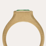 Nico Ring with Emerald Cut Colombian Emerald