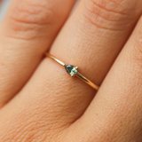 Eos Green Sapphire Ring