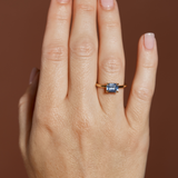 Charlie Ring with Ceylon Blue Sapphire