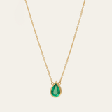 Aether Necklace with Zambian Emerald