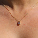 Aether Necklace with Madagascan Pink Sapphire