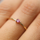 Eos Pink Sapphire Ring