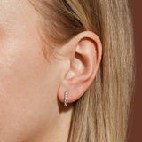 Big Diamond Huggie Medium