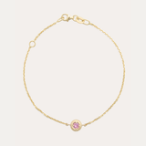 Cosmo Pink Sapphire Bracelet