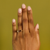 Nico Ring with Emerald Cut Pink Tourmaline