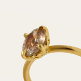 Paloma with Oval Pink Sapphire