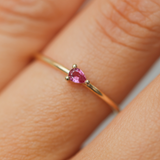 Eos Pink Sapphire Ring