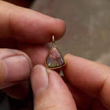 Rocky Pendant with Red Boulder Opal