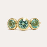 Lola Ring with Colombian Emeralds