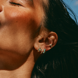 Antheia Turquoise Huggie Medium