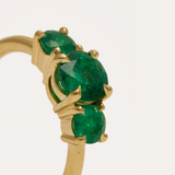 Evelyn with Zambian Emeralds