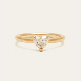 Albi with Natural Heart Shape Diamond