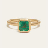 Esmeralda with Square Emerald Cut Emerald