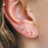 Tiniest Neo Emerald Stud