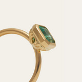 Esmeralda with Square Emerald Cut Emerald