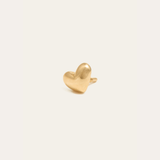 Tiny Puffy Heart Stud