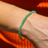 Chrysoprase Bead Bracelet