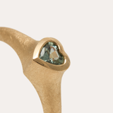 Coco with Heart Olive Sapphire