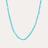 Tiny Turquoise Bead Necklace
