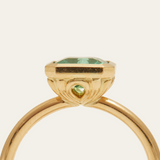 Esmeralda with Square Emerald Cut Emerald