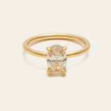 Vivienne 1.30ct (H/VVS1) Oval Diamond Solitaire