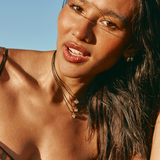 Mira with Necklace Lab Emerald Cut Diamond