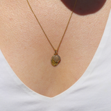 Oval St. Christopher Charm