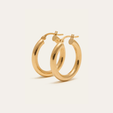 Chunky Tube Hoops Small