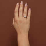 Velma with Lab Emerald Cut & Diamond Shape Diamonds