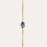 Sol Marquise Blue Sapphire Bracelet