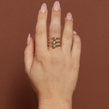 Coco with Heart Olive Sapphire