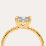 Charlie Ring with Ceylon Blue Sapphire