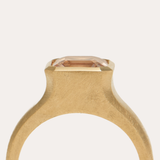 Nico Ring with Asscher Cut Morganite
