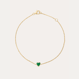 Be Mine Bracelet Emerald