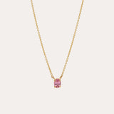 Roxy with Oval Pink Sapphire