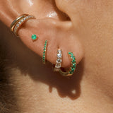 Emerald Huggie Medium