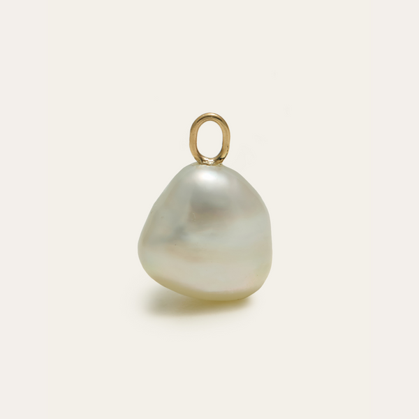 Calypso Keshi Pearl Drop Charm - 9ct Gold