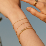 Puffy Heart Bracelet