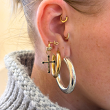 Extra Hoops Medium - Silver