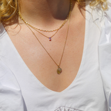 Oval St. Christopher Charm