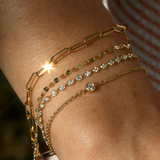 Paperclip Chain Bracelet