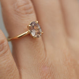 Paloma with Oval Pink Sapphire