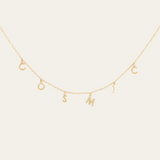 Multi Letter Necklace