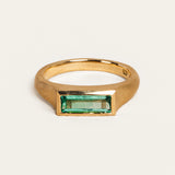 Nico Ring with 0.88ct Colombian Emerald