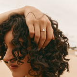 Charlie Ring with Blue Sapphire