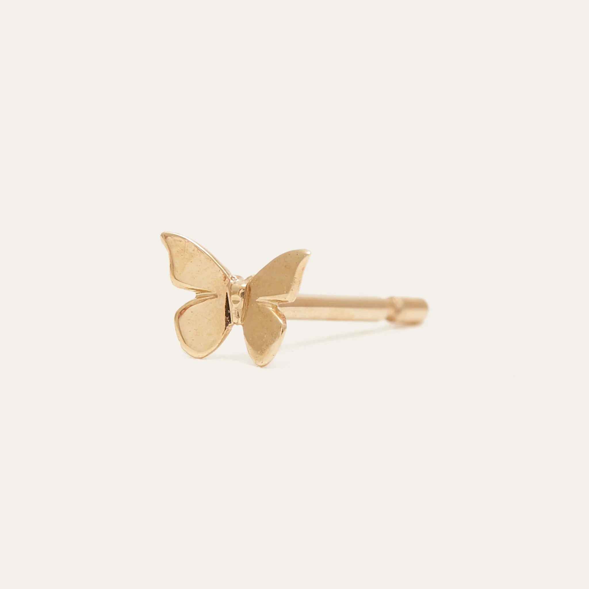 Tiny online butterfly earrings