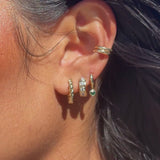 Cha Cha Huggie Diamond Medium